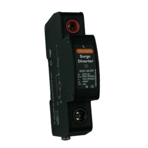 Novaris Surge Diverters SDD 1-ph and 3-ph suitable for Distribution Boards