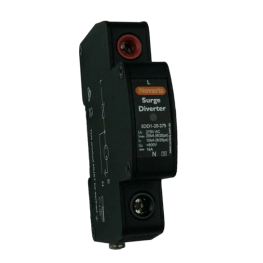 Novaris Surge Diverters SDD 1-ph and 3-ph suitable for Distribution Boards
