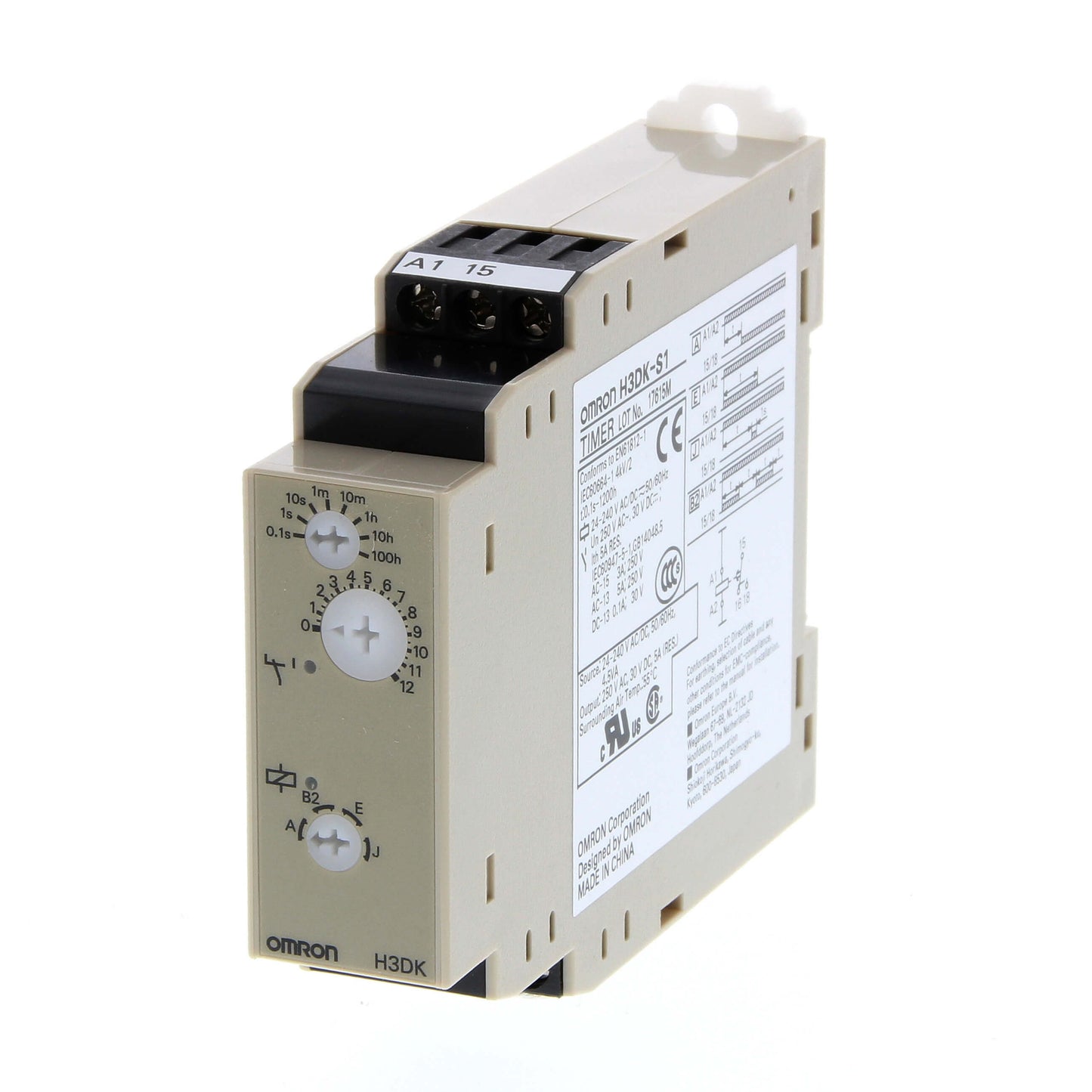 Omron Multifunctional Slimline Timers H3DK