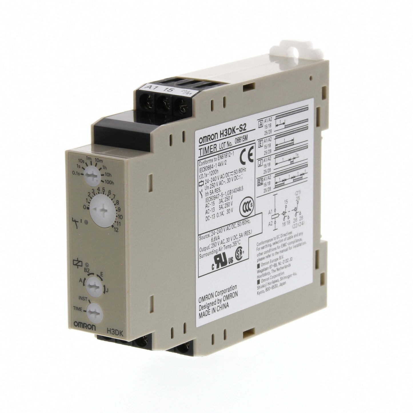 Omron Multifunctional Slimline Timers H3DK