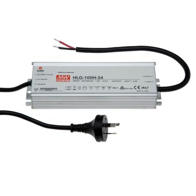 Meanwell weatherproof LED drivers HLG (IP67)