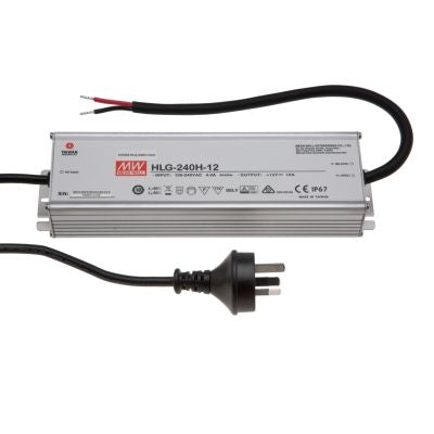 Meanwell weatherproof LED drivers HLG (IP67)