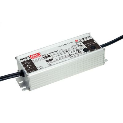 Meanwell weatherproof LED drivers HLG (IP67)