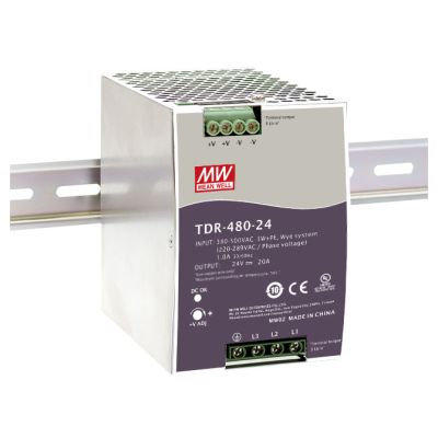 Meanwell 3-Ph Power supplies TDR(240W-960W)