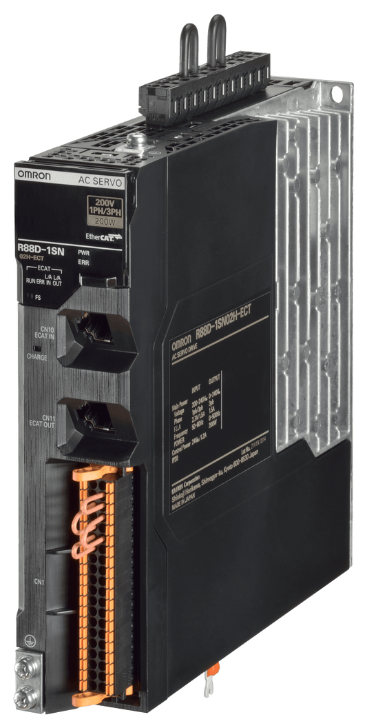 Omron's Advanced 1S series Servo Drives and Motors
