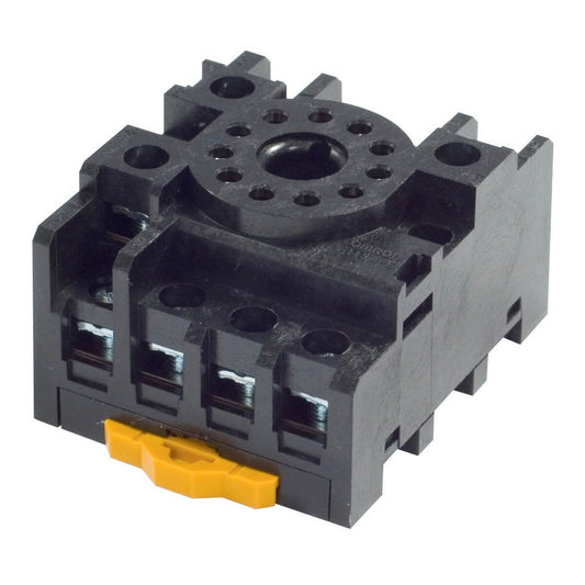 Omron 11 ROUND PIN DIN RAIL BASE