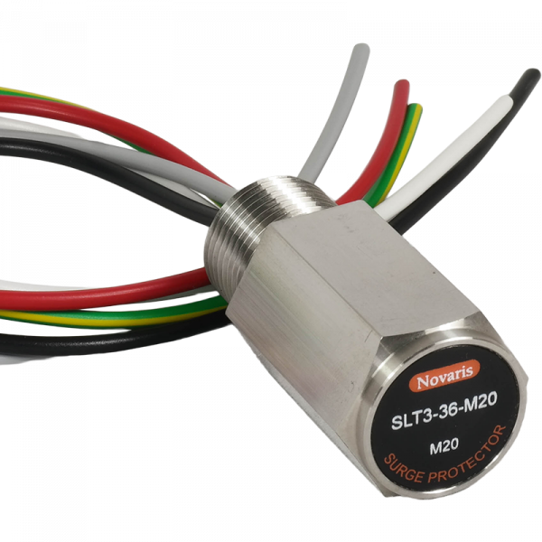 Novaris Threaded Signal Line Instrument Surge Protector SLT