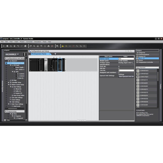 Omron Sysmac Studio