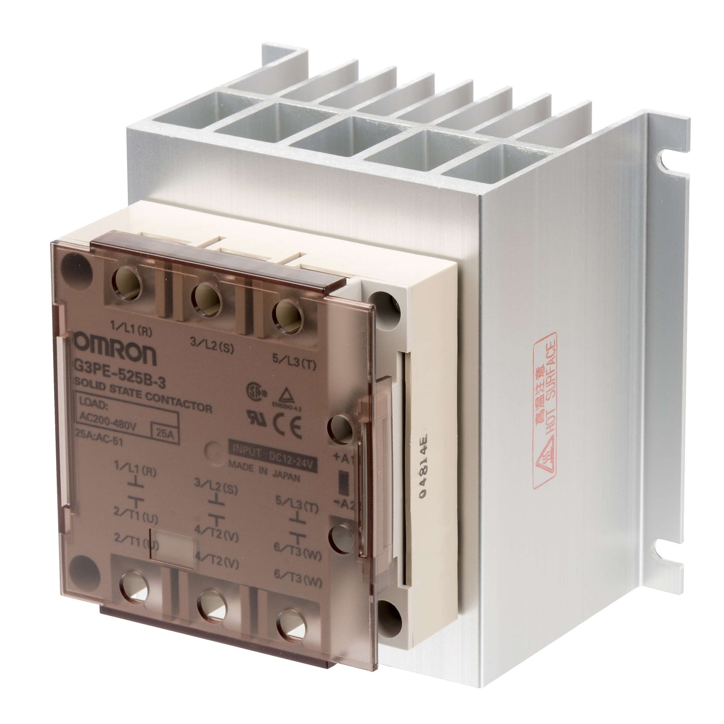 Omron Solid State Relays For Heaters G3PE In 1-PH and 3-PH