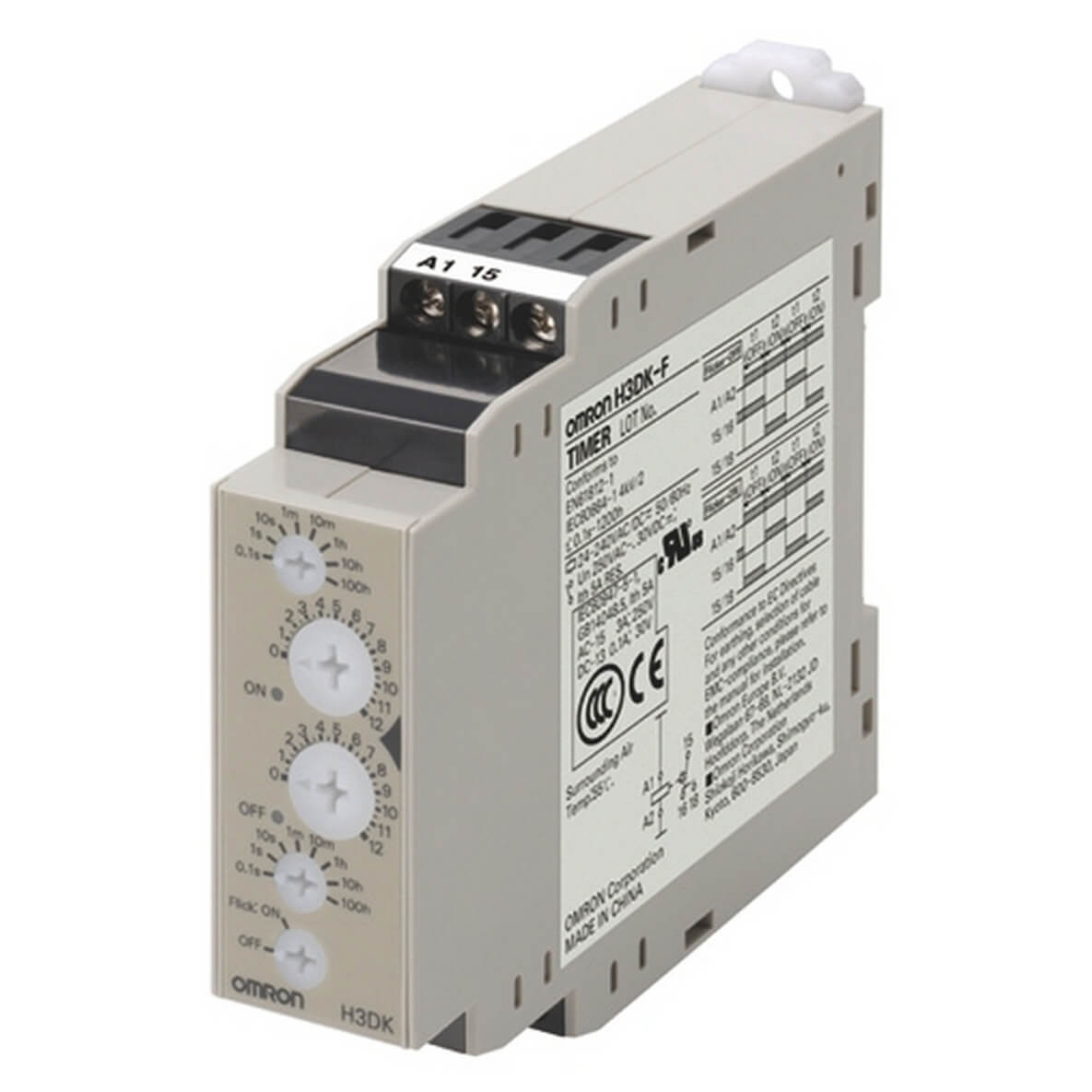 Omron Multifunctional Slimline Timers H3DK