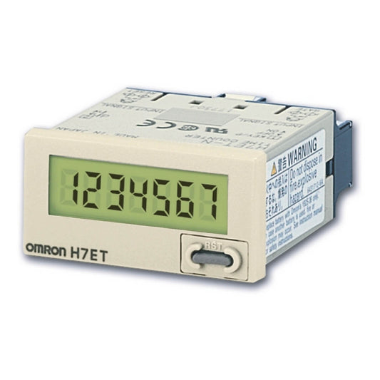 Omron Hour Run Meter H7ET Contact Input