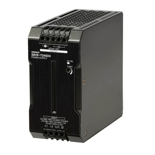 Omron 3-Ph 24VDC Power supplies S8VK-T