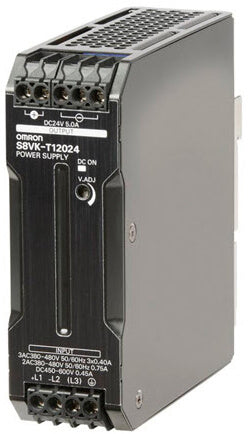 Omron 3-Ph 24VDC Power supplies S8VK-T
