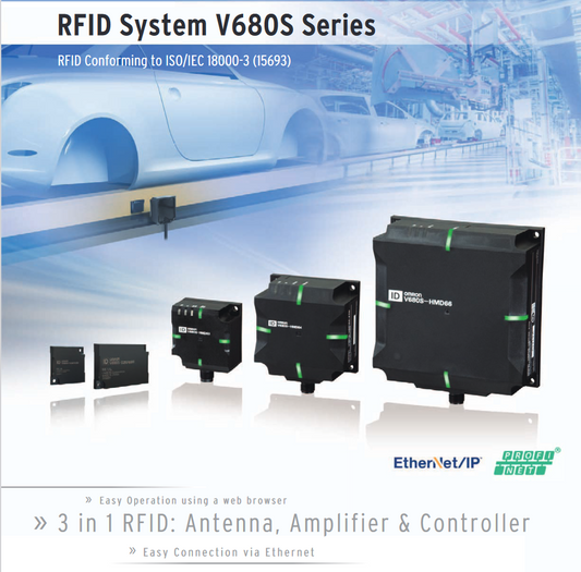 Omron V680S RFID System