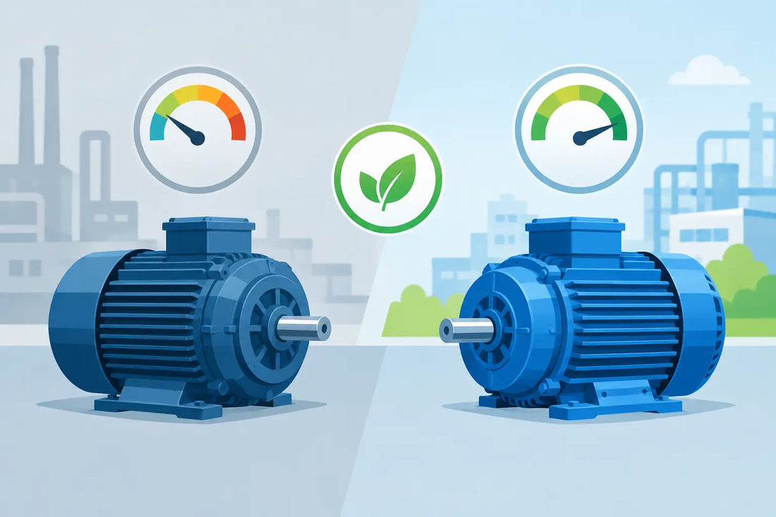 Motor Efficiency Comparison for Industrial Drives
