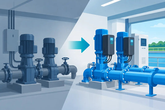 A Pump Station Drive Retrofit Example in Practice