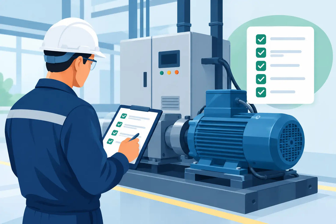 Drive Commissioning Checklist for Reliable Start-Up